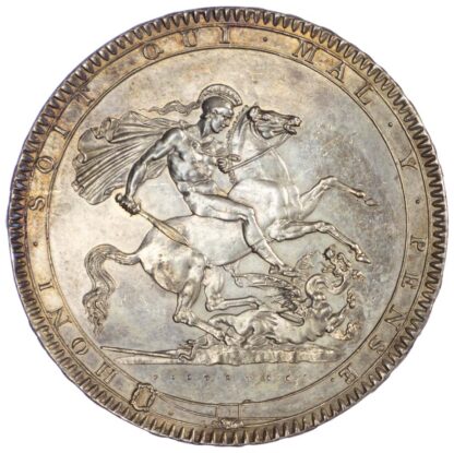 George III (1760-1820), 1818 LIX Crown