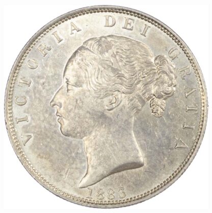 Victoria (1837-1901), 1883 Halfcrown,