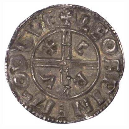 Aethelred II (978-1016), Small Crux Type Penny, Dover mint