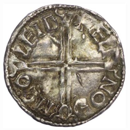 Aethelred II (978-1016), Long Cross type Penny, Chester mint