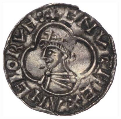 Canute (1016-35), Quatrefoil Penny, Gloucester mint