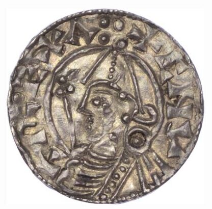 Canute (1016-35), Pointed Helmet Penny, Gloucester mint