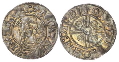 Canute (1016-35), Pointed Helmet Penny, Norwich mint