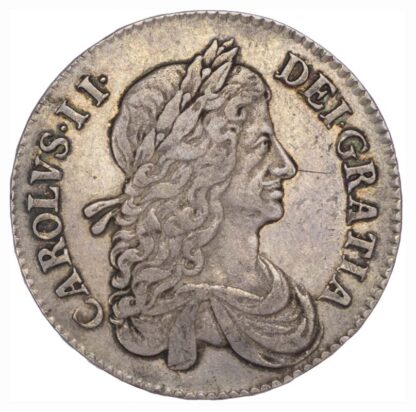 Charles II (1660-85), 1663 Halfcrown, first bust