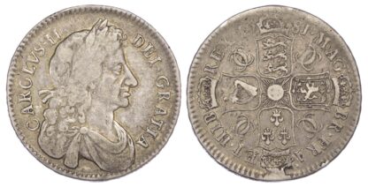 Charles II (1660-85), 1681 Halfcrown, fourth bust