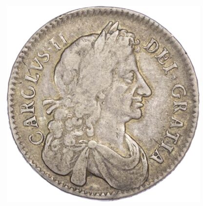 Charles II (1660-85), 1681 Halfcrown, fourth bust