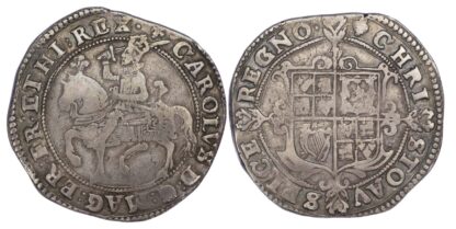 Charles I (1625-49) Halfcrown, type 1a2,.
