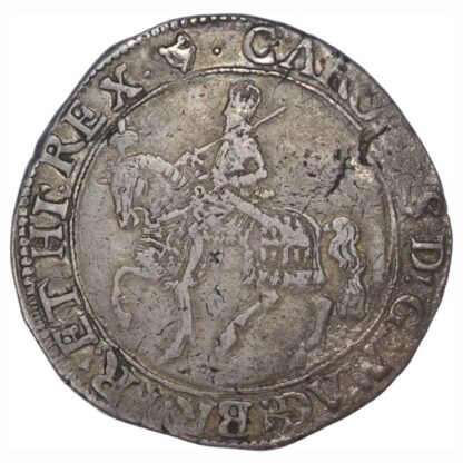 Charles I (1625-49) Halfcrown, Type IIc, mintmark Harp
