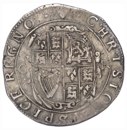 Charles I (1625-49) Halfcrown, Type IIc, mintmark Harp