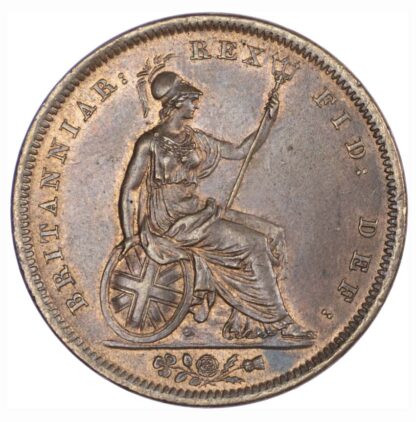 George IV (1820-30) Copper Penny, 1826