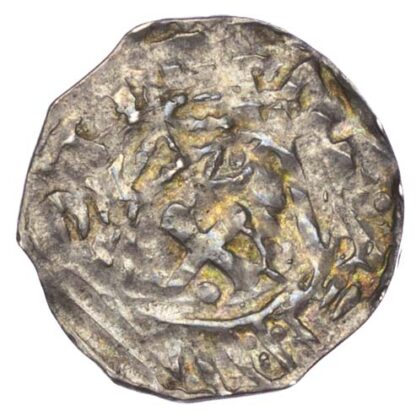 Stephen (1135-54), defaced obverse die Penny, Nottingham.