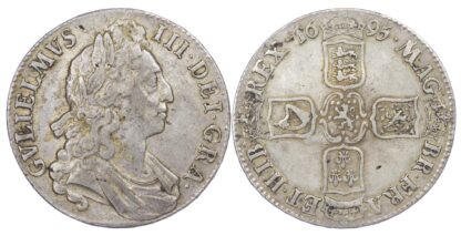 1696 William III Crown SEPTIMO