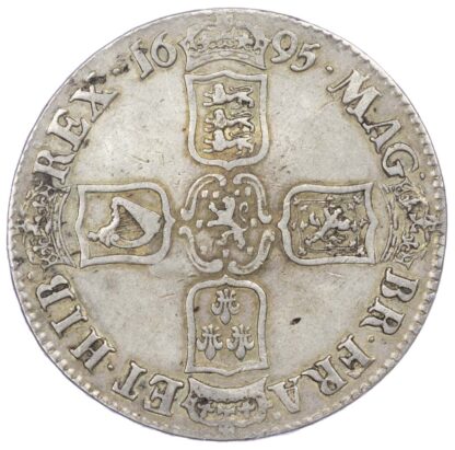 1696 William III Crown SEPTIMO