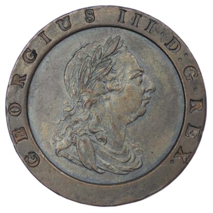 1797 George III Cartwheel Two Pence BMC 1077