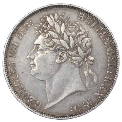 George IV (1820-1830), 1821 Crown, Secundo Edge