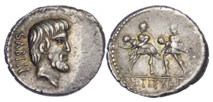Roman Republic, L. Titurius, Silver Denarius