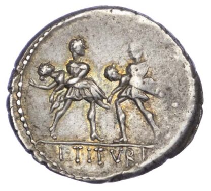 Roman Republic, L. Titurius, Silver Denarius