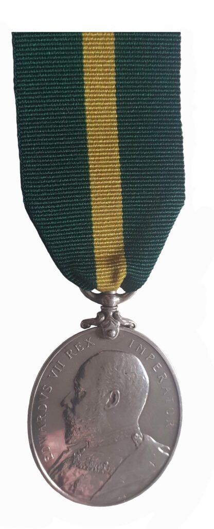 Territorial Force Efficiency Medal, EVII to Serjeant W. Kettle