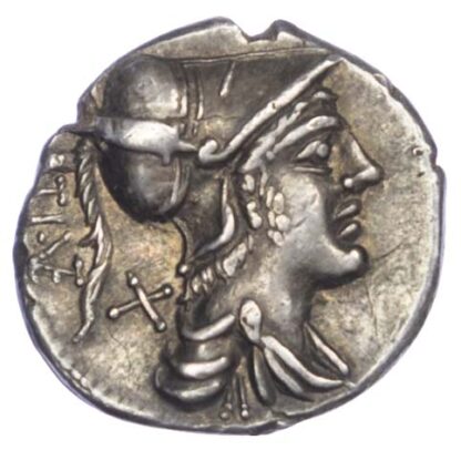Roman Republic, T. Veturius, Silver Denarius