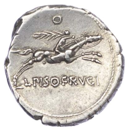 L. Calpurnius Piso, Silver Denarius