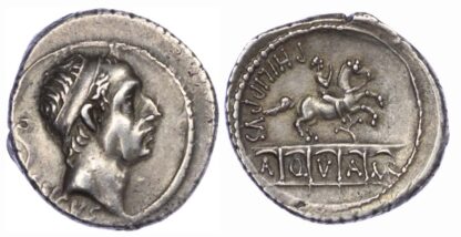 L. Marcius Philippus, Silver Denarius