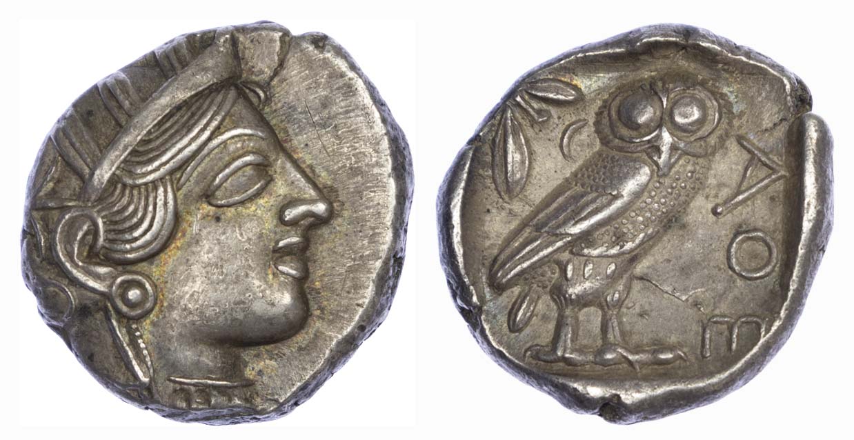 Attica, Athens, Silver Tetradrachm