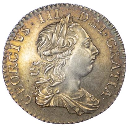 1763 Northumberland George III Shilling Extremely Fine or better