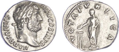 Hadrian, Silver Denarius