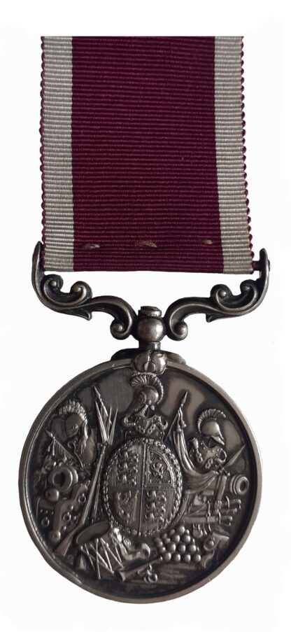 Long Service and Good Conduct Medal, QVR, to Serjeant T. Caine Royal Irish Fusiliers