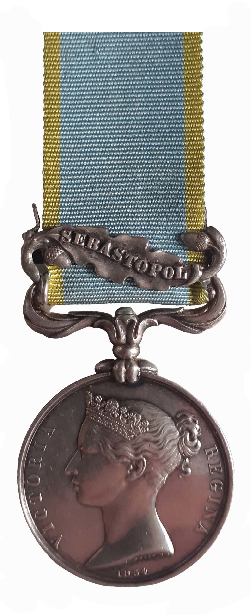 Crimea Medal 1854-56, one clasp, Sebastopol, to Orderly Edward T. Webster, H.M.S. Vulcan