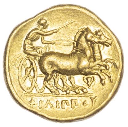 Kings of Macedon, Philip II, Gold Stater