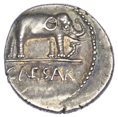 Julius Caesar, Silver Denarius