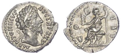 Marcus Aurelius, Silver Denarius