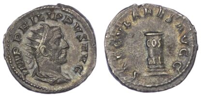 Philip I, Silver Antoninianus