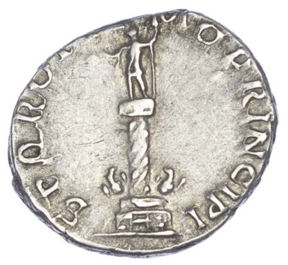 Trajan, Silver Denarius, Column Type