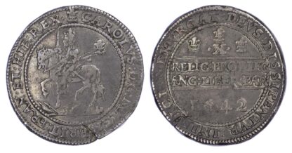 Charles I (1625-49), Half Pound, 1642, Oxford mint