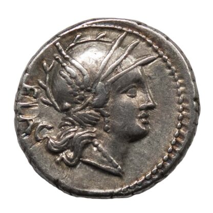 L. Rutilius Flaccus, Silver Denarius