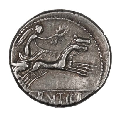 L. Rutilius Flaccus, Silver Denarius