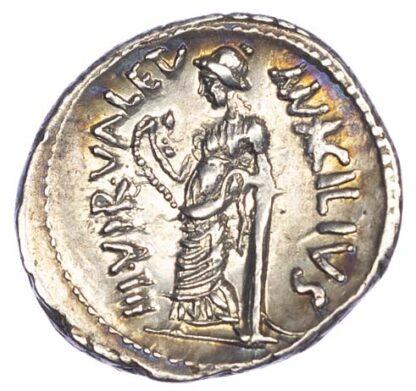 Mn. Acilius Glabrio, Silver Denarius