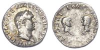 Vitellius, Silver Denarius