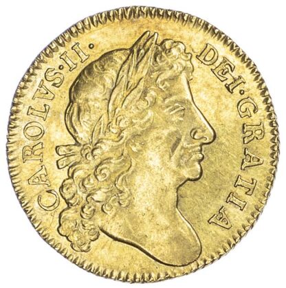 Charles II (1660-85), Guinea, 1676