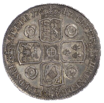George II Crown, 1743