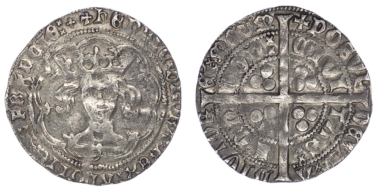 Henry IV or V (1399-1422), Groat, Mule, Light coinage Type III, Henry IV or V (1399-1422), Groat, Mule, Light coinage Type III,