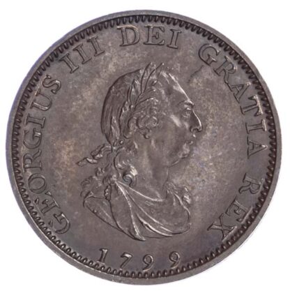 George III (1760-1820), Farthing, 1799, Bronzed Proof