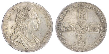 William III (1694-1702), Crown, 1695, Octavo