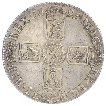 William III (1694-1702), Crown, 1695, Octavo
