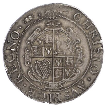 Charles I (1625-49), Shilling, Aberystwyth mint, large Plume