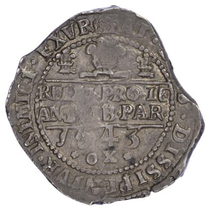 Charles I (1625-49) Halfcrown , Oxford mint, 1643