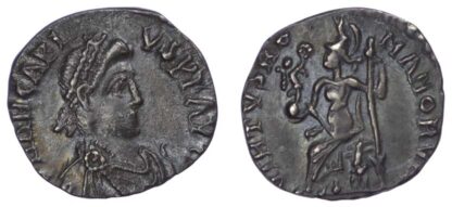 Arcadius (AD 383-408) AR Siliqua