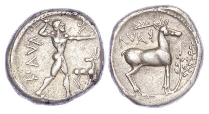 Bruttium, Caulonia, Silver Nomos